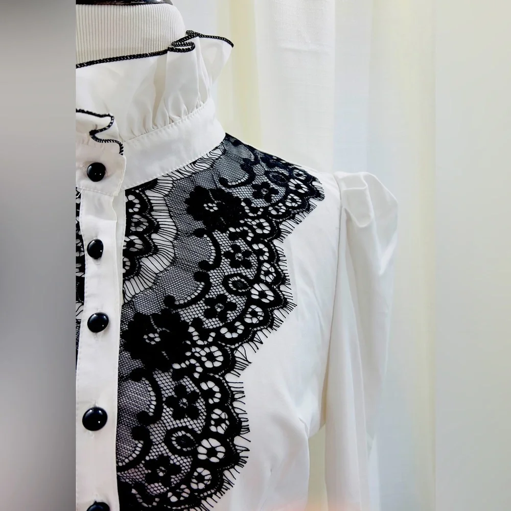 Victorian Lace Blouse‎